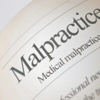 Medical Malpractice Newspaper Headline