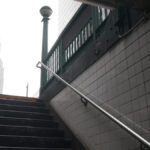 Metropolitan entrance stairway