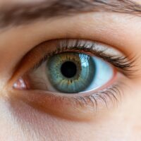 Visual metaphor for eye strain, dryness, or weakness, representing common symptoms linked to screen fatigue, age, or poor lighting conditions. Visual metaphor for eye strain, dryness, or weakness, representing common symptoms linked to screen fatigue, age, or poor lighting conditions.