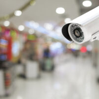 CCTV system security or security camera monitoring in the Shopping Mall blur with bokeh background. CCTV system security or security camera monitoring in the Shopping Mall blur with bokeh background.